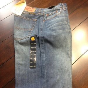 New Lucky Brand 181 Relaxed Straight Jeans 30x32